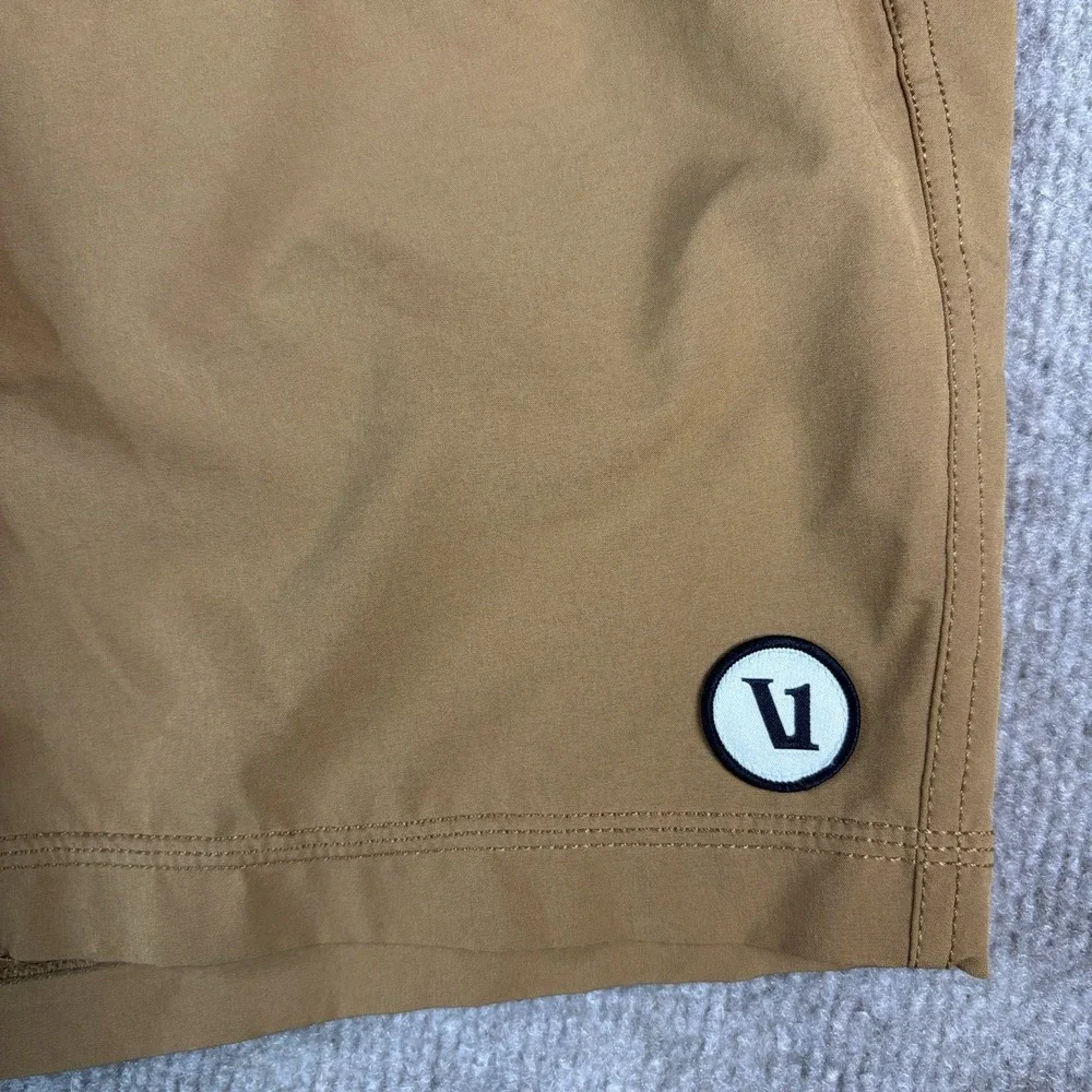 Vuori Mens Brown M Swim Trunks Shorts 5